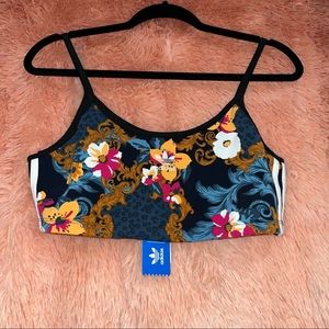 Adidas HER Studio Floral Print Bra Top